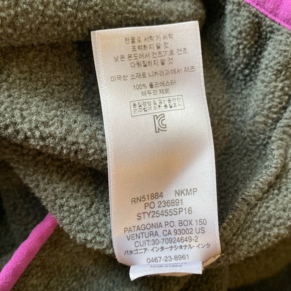 ❤️ Patagonia Synchilla Pullover Size Medium - Picture 11 of 13